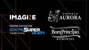 estandes da imagine na exposuper 2024 clientes aurora e bom princípio